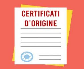 certificati di origine